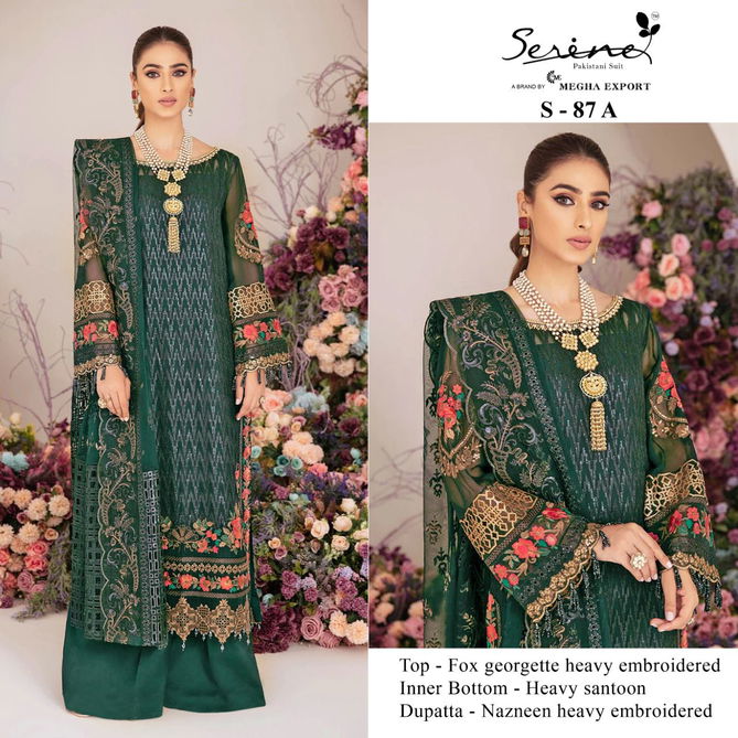 Serene S 87 Festive Wear Wholesale Pakistani Salwar Suit